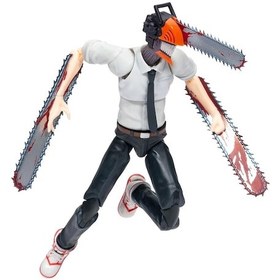 Resim Total Anime 16 Cm Aksiyon Figür 02 - Chaınsaw Man Marvel 