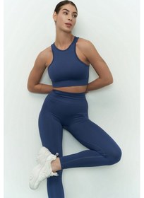 Resim Mai Collection Mai Studios Co. Sandra İndigo Spor Sütyeni İndigo 