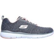 Resim Skechers FLEX APPEAL 3.0-İNSİDERS Kadın Gri Spor Ayakkabı - 13067 GYLP 