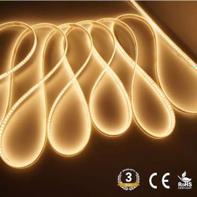 Resim 220 V Dim Edilebilir Şerit Led 10 CM De Kesilebilir M/120 Led Mavi 5 M İP65 