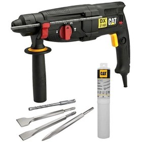 Resim Cat Dx2140.1 800watt 3.0j 26mm Sds-plus Profesyonel Kırıcı/delici + 1 Ad 3 Ad Kırıcı Uç 