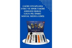 Resim Krm 2025 Model Akıllı Saat ve 2.nesil Tws Bluetooth Kulaklık Yüksek Ses Kaliteli Krm 