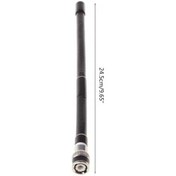 Resim TKSTAR Bnc erkek enten. 27cm esnek yapılı telsiz anten CB CİHAZLARA 