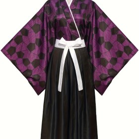 Resim Erkekler için Anime Karakter Kostümü, Şık Tarz, Polyester Kumaş, Makinede Yıkanabilir, Halloween Partisi veya Cosplay için Mükemmel 
