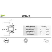 Resim Ön Teker Poryası Rulmanlı Kit Chevrolet Captıva 2.0 D 06-12 Abs Li 5 Bijon-472963 