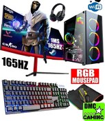 Resim DMC N243 Amd Reyzen 7 5700x,32gb,1tb Hdd,256gb Ssd,rx580,24''165hz Oyuncu Masaüstü Bilgisayar 