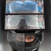 Resim 2/4 adet, Motosiklet kaskı buğu ve yağmura karşı koruyucu film, motosiklet kaskı aksesuarları 
