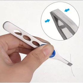 Resim SİNKA Cımbız Paslanmaz Tutmalı İnce Uçlu Düz Pro Cımbız (2 ADET) 