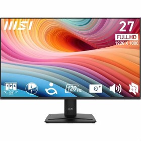 Resim MSI PRO MP275 E2 27" 120 Hz 1 Ms HDMI VGA Adaptive Sync IPS Monitör 