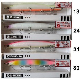 Resim Kendo Blade Minnow 125f 12.5cm 16.2gr Slim Maket Yem 