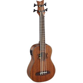 Resim Ortega LIZZY-BS-GB Elektro Bariton Ukulele (Maun Lizard) 