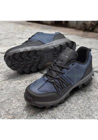Resim K7 Tam Ortopedik Taban Outdoor Kışlık Erkek Ayakkabı Bot Kaymaz Taban Lacivert 