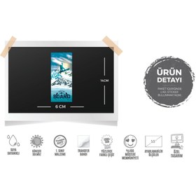 Resim Bay Etiket Hbg53 Snowboard Sampiyonasi Etiketi 