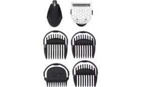 Resim BaByliss Paslanmaz Çelik Bıçaklı 6 Başlıklı Multi Kablosuz Yüz ve Vücut Tıraş Bakım Makinesi MT725E 