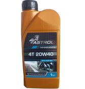 Resim ASTROL PETRO Astrol - 4t 20w40 - 1 Lt Motosiklet Yağı 