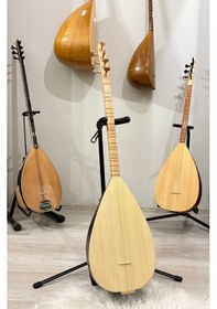 Resim Kısa Sap Bağlama Seti Kılıf Yedek Tel Tezene Hediye 