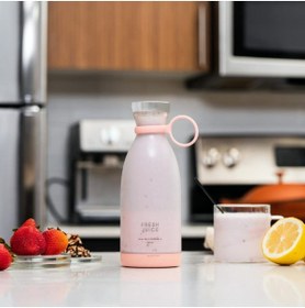 Resim Blend Taşınabilir Şarjlı Blender - Fresh Juice Blender 