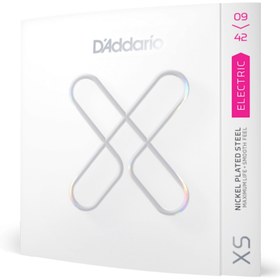 Resim D'Addario XSE0942 XS Nickel Plated Steel Elektro Gitar Teli - Super Light (9-42) 