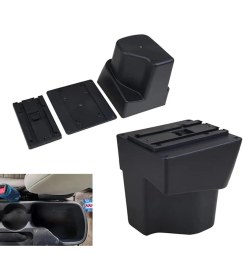 Resim Techmaster Kia Rio 2011-2016 Delmesiz Vidasız Kol Dayama Kolçak 