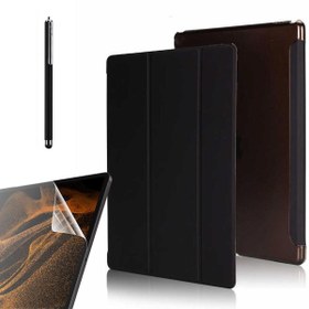 Resim Gpack Apple iPad Pro 12.9 2022 M2 Kılıf Smart Cover Kapaklı Standlı Uyku Modlu sm3 Nano Kalem 