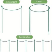 Resim Gaojunshop01 Yeşil 5 Adet Bahçe Bitki Desteği Çubukları Montajsız Stabil Çiçek Standı İç Ve Dış Mekan 