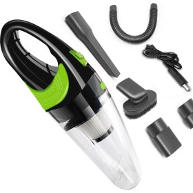 Resim Xhome Araba Elektrikli Süpürge El Vakum Kablosuz USB Hızlı (Yurt Dışından) 