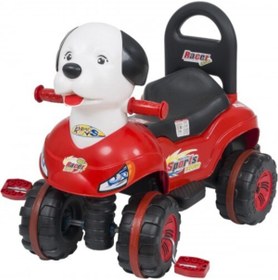 Resim Enhoştoys Enhoş Pedallı Yatay Direksiyonlu Atv Büyük Köpekli Çocuk Arabası 