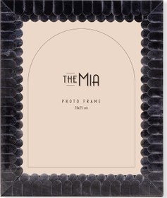 Resim The Mia Wavy Fotoğraf Çerçevesi Siyah 25x30 Cm 
