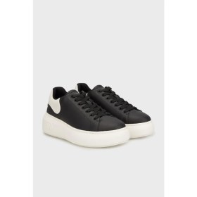 Resim Armani Exchange Logolu Kalın Taban Sneaker Ayakkabı Bayan Ayakkabı XW002149 AF19528 MC024 