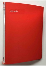 Resim Noki Sunum Dosyası 100 Lü - Kırmızı 