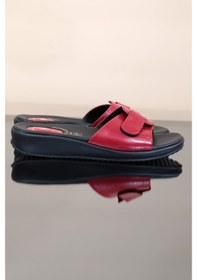 Resim Konfores 1115-9200-12 Tam Anatomik Bayan Terlik-Kırmızı 
