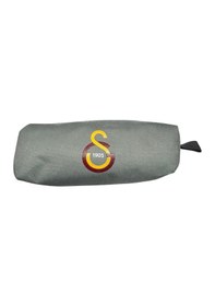 Resim Galatasaray Orjinal Lisanslı Sarı Kutu Kalemtraş Ahşap Kutulu 6'lı Kırtasiye Seti Gri 