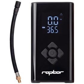 Resim Raptor D17-01 Şarjlı Bisiklet Motosiklet Otomobil Pompası 