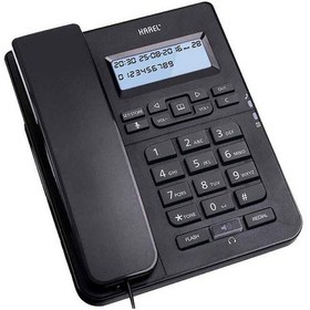 Resim Powermaster Karel Tm-145 Kablolu Ekranlı Masaüstü Analog Telefon 