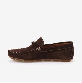 Resim Kemal Tanca Erkek Kauçuk Tabanlı Süet Loafer A9407 Kahverengi 
