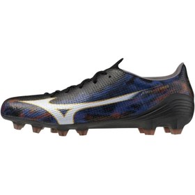 Resim Mizuno Alpha 3 Japan Erkek Krampon Siyah / Mavi 