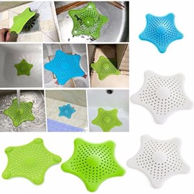 Resim Periboia Yıldız Süzgeç - Lavabo Süzgeci - Küvet Süzgeci 