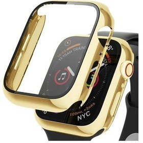 Resim Microsonic iOS Uyumlu Watch Series 4 44mm Kılıf Matte Premium Slim Watchband 