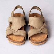 Resim Toddler Bebe Sandalet Olive 