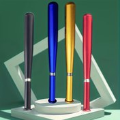 Resim 1 adet/4 adet Yaratıcı Beyzbol Sopası Şeklinde Yuvarlak Tükenmez Kalem, Pürüzsüz Yazma, Benzersiz Tasarım, Yüksek Değere Sahip, Plastik Malzeme, Orta Nokta, Tıkla Kapağı, Ofis Öğrenme Kırtasiye ile Hediye için 