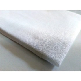 Resim Pamuklu Mermerşahı Kumaşı, 1M Eninde, %100 Pamuklu, Beyaz 