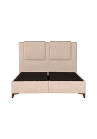 Resim Kilim Mobilya Ortopedia İkili Set (Sandıklı Baza + Başlık) 160x200 Krem 