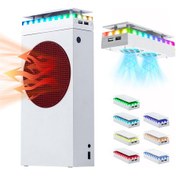Resim Xbox Serie S Fan Toz Koruma Kapağı, 7 Rgb Işık Efektli, 