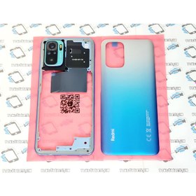 Resim Xiaomi Redmi Note 10S kasa Arka Pil Kapağı ( FULL)(Tkz2) 