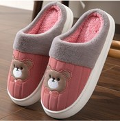 Resim Happychildhood Kışlık Kadife Isıtmalı Terlikler Yurtdışı Satın Alma Kırmızı 