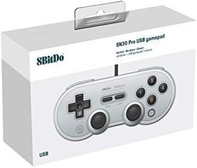 Resim 8Bitdo Sn30 Pro USB Gamepad Gri Sürüm [ 