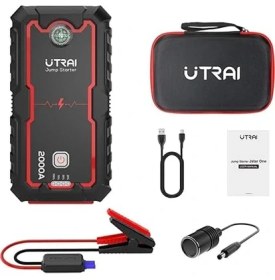 Resim Jstar One 22000MAH 2000A Jump Starter Taşınabilir Akü Takviye Cihazı (Çanta + Pusula + Powerbank + LED Lamba) 