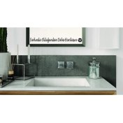 Resim Ayna Dekorasyon Sticker- Farkında Olduğundan Daha Harikasın 40CMX4CM 