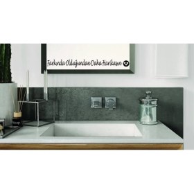 Resim Ayna Dekorasyon Sticker- Farkında Olduğundan Daha Harikasın 40CMX4CM 