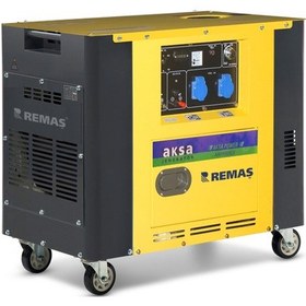 Resim Aksa Aap 8000 Dek Kabinli Marşlı Monofaze 8 Kva Dizel Jeneratör 